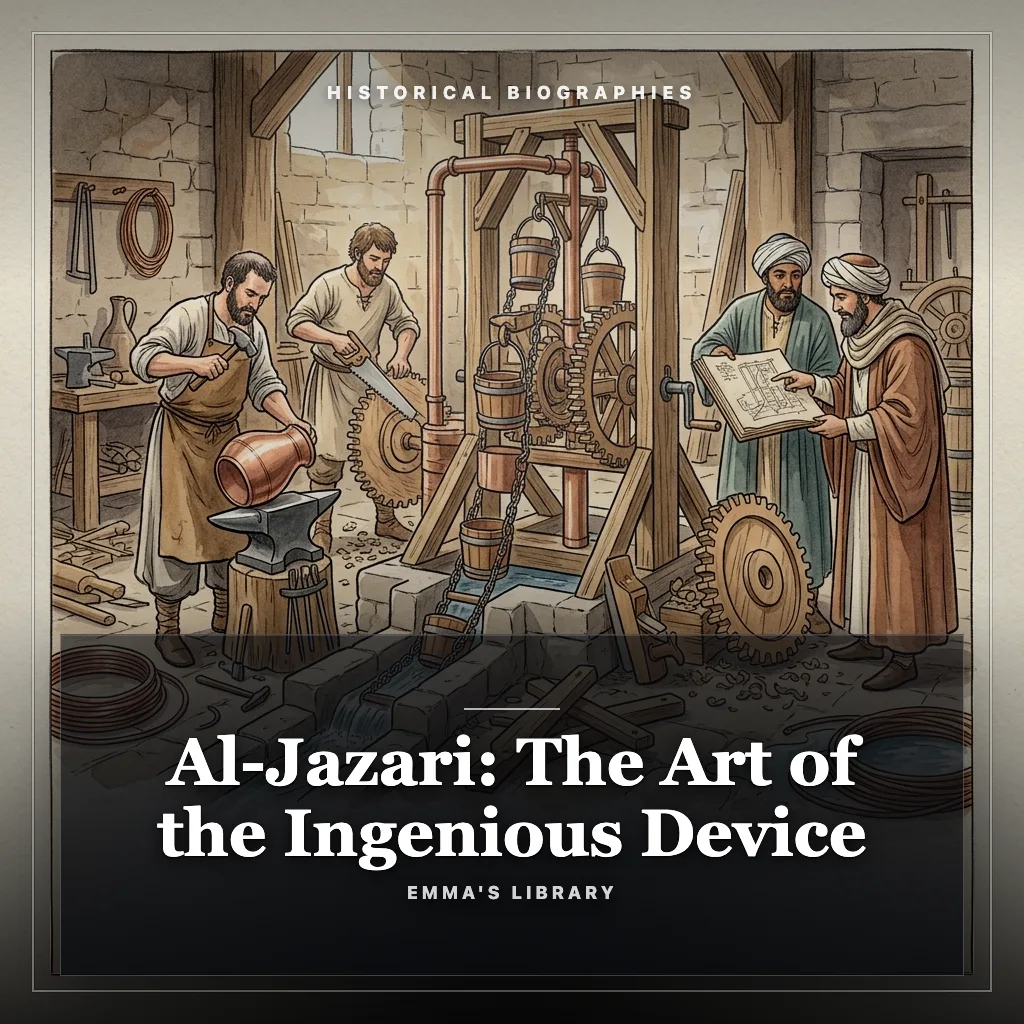 Audiobook cover: Al-Jazari: The Art of the Ingenious Device