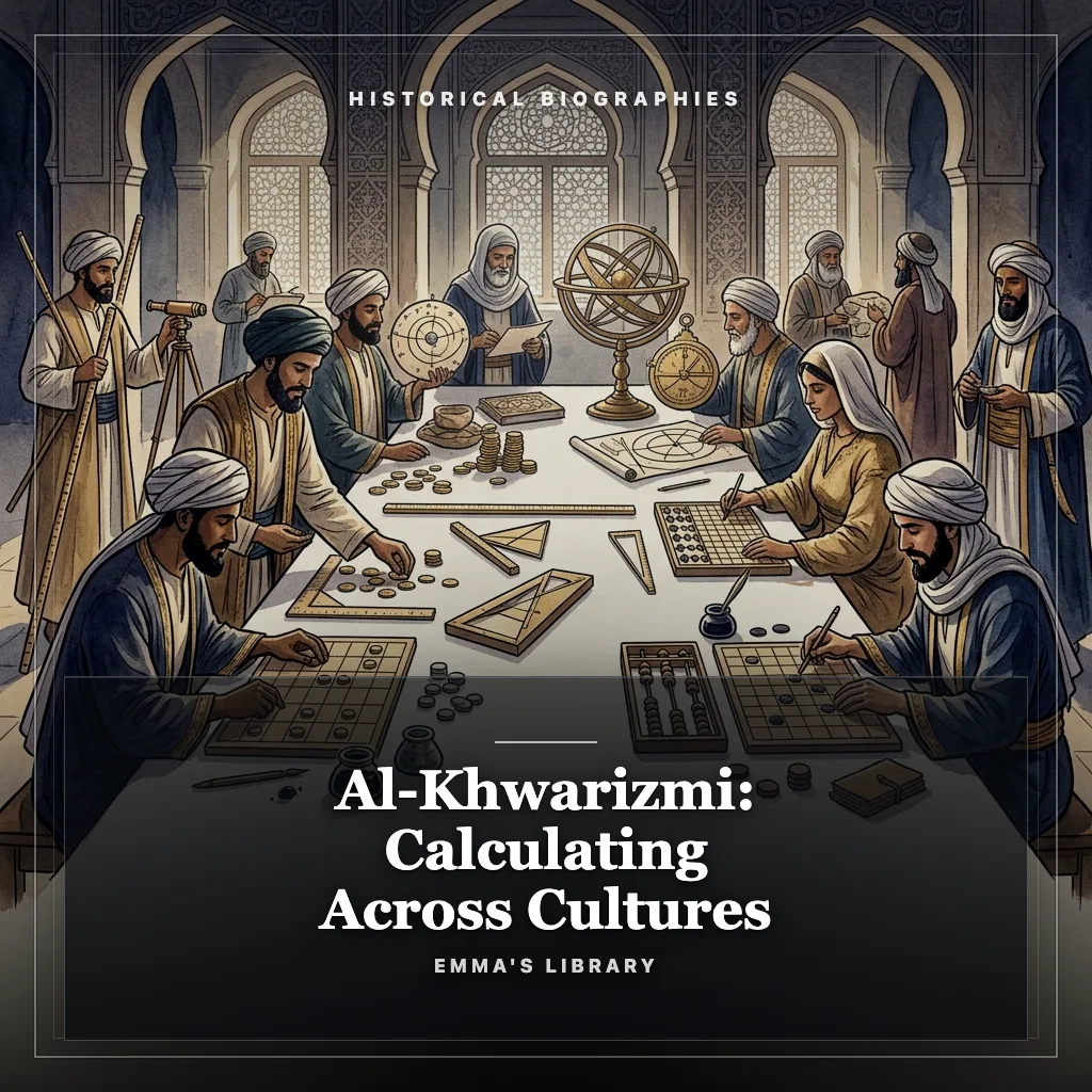 Audiobook cover: Al-Khwarizmi: Calculating Across Cultures