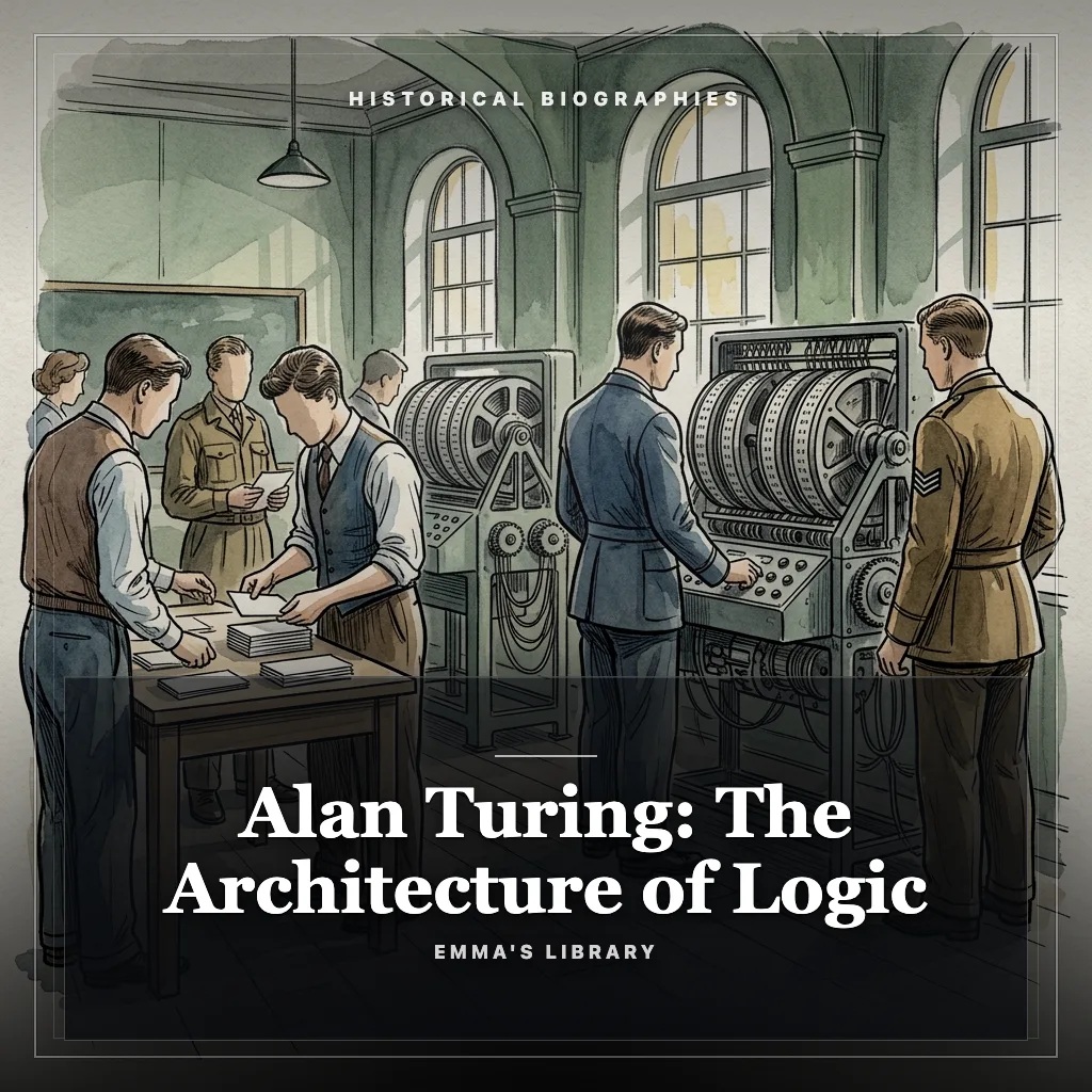 Audiobook cover: Alan Turing: The Architecture of Logic