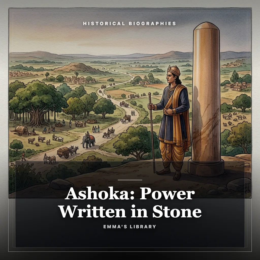 Audiobook cover: Ashoka: Power Written in Stone