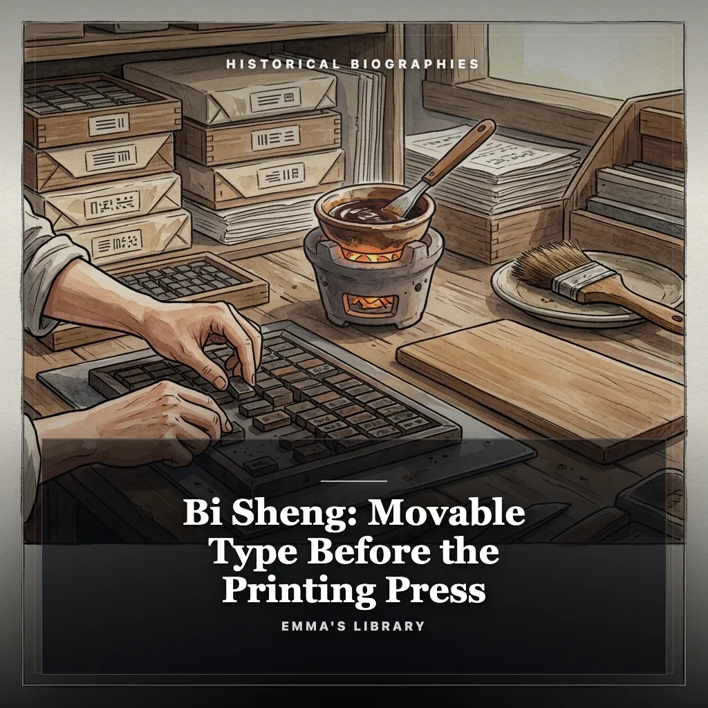 Audiobook cover: Bi Sheng: Movable Type Before the Printing Press