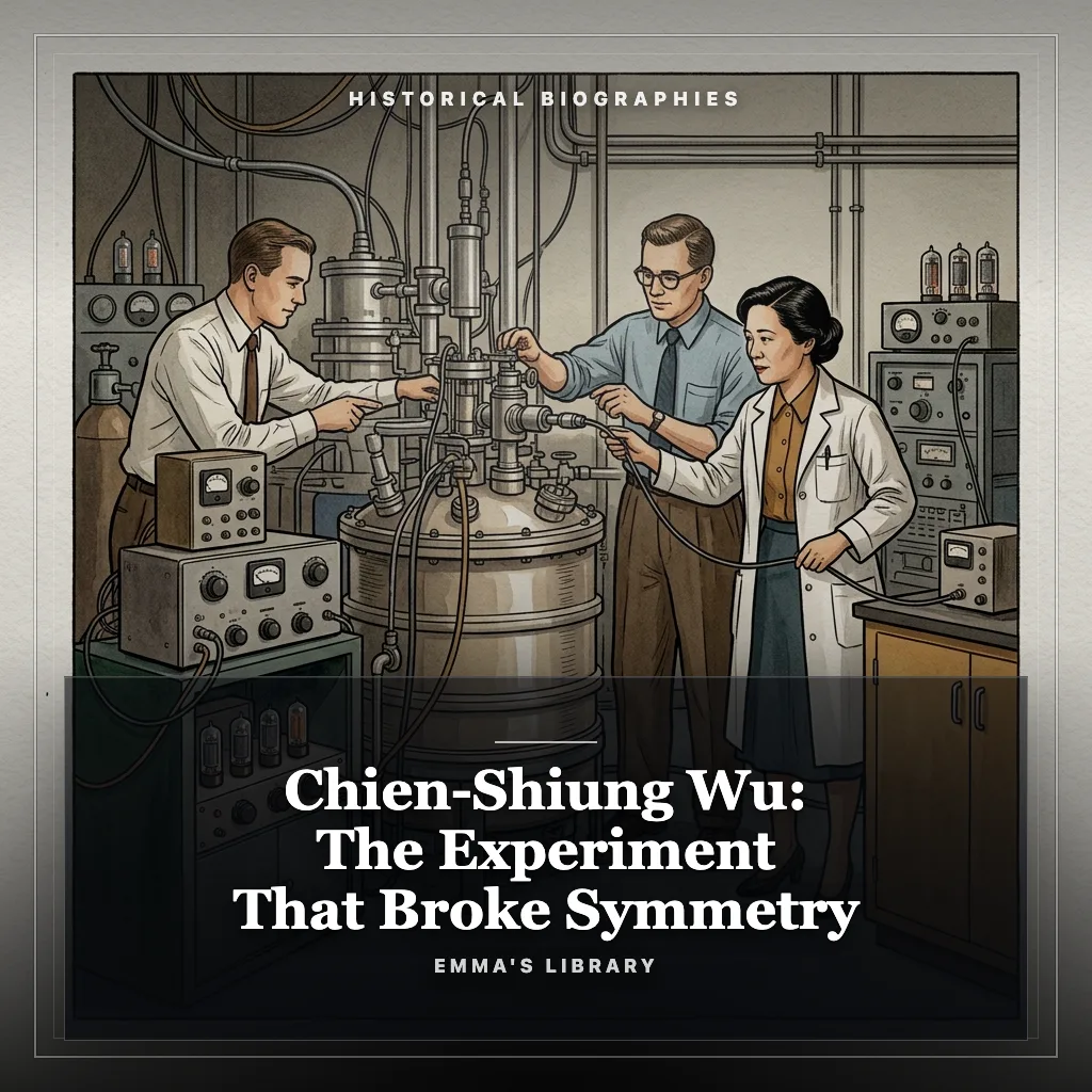 Audiobook cover: Chien-Shiung Wu: The Experiment That Broke Symmetry
