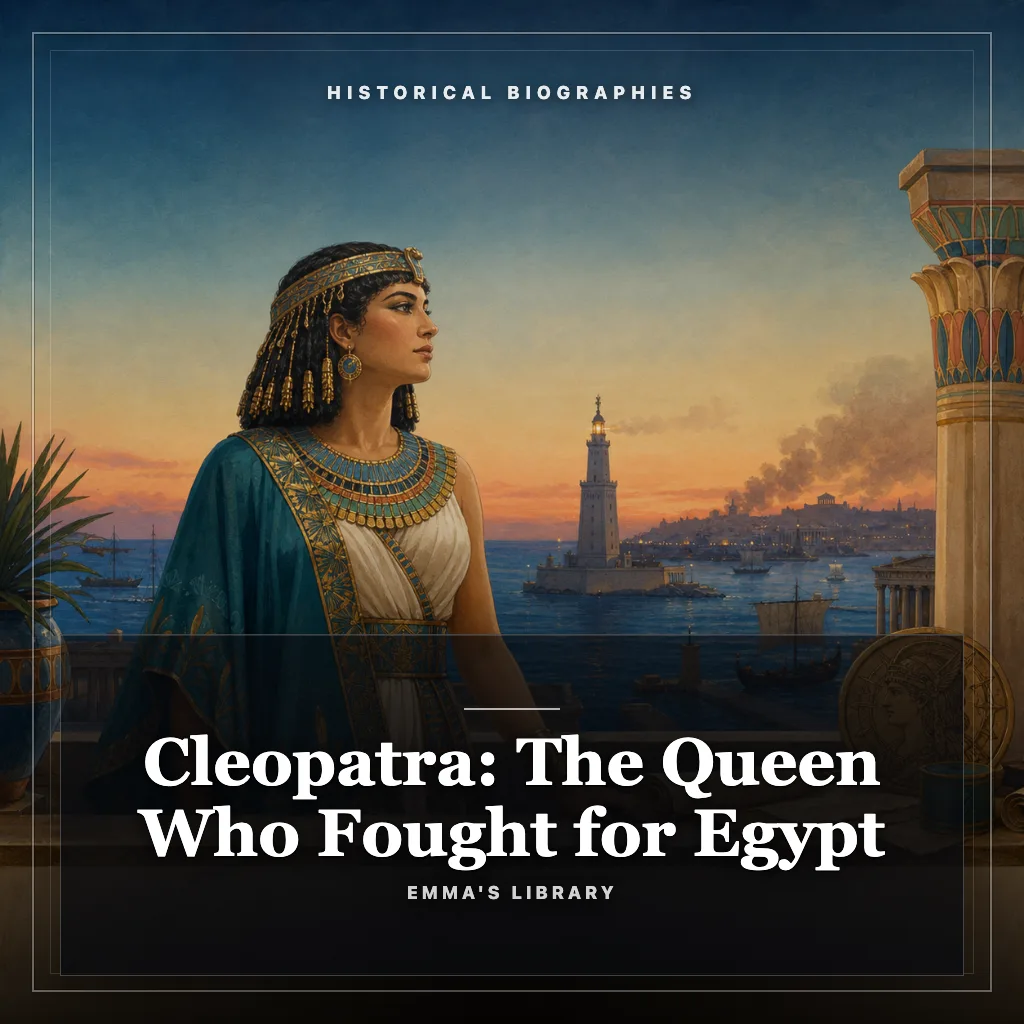 Audiobook cover: Cleopatra: The Queen Who Fought for Egypt