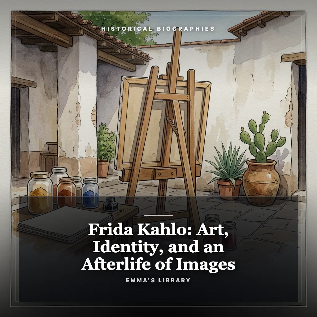 Audiobook cover: Frida Kahlo: Art, Identity, and an Afterlife of Images