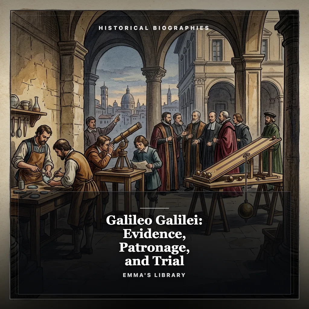Audiobook cover: Galileo Galilei: Evidence, Patronage, and Trial
