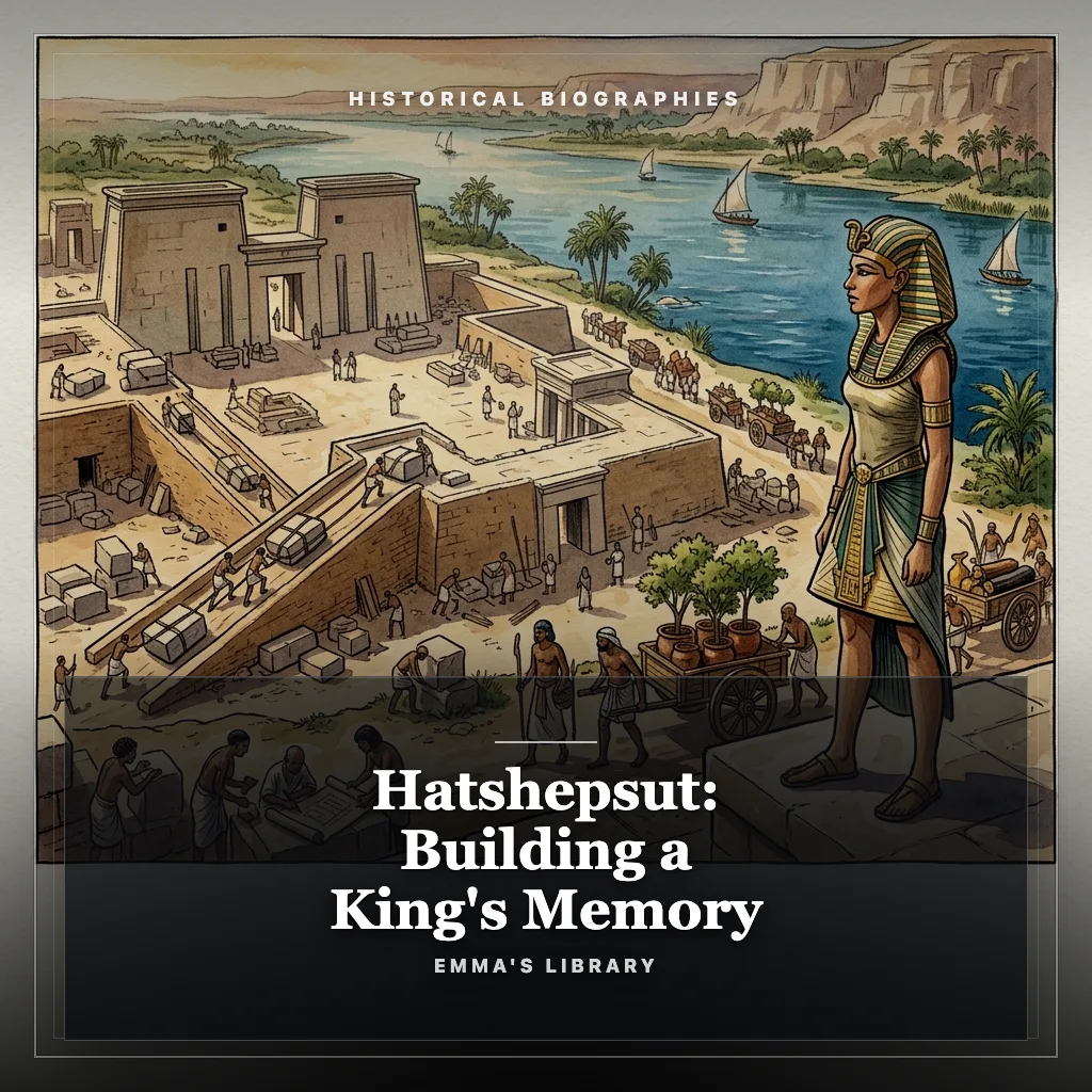 Audiobook cover: Hatshepsut: Building a King's Memory