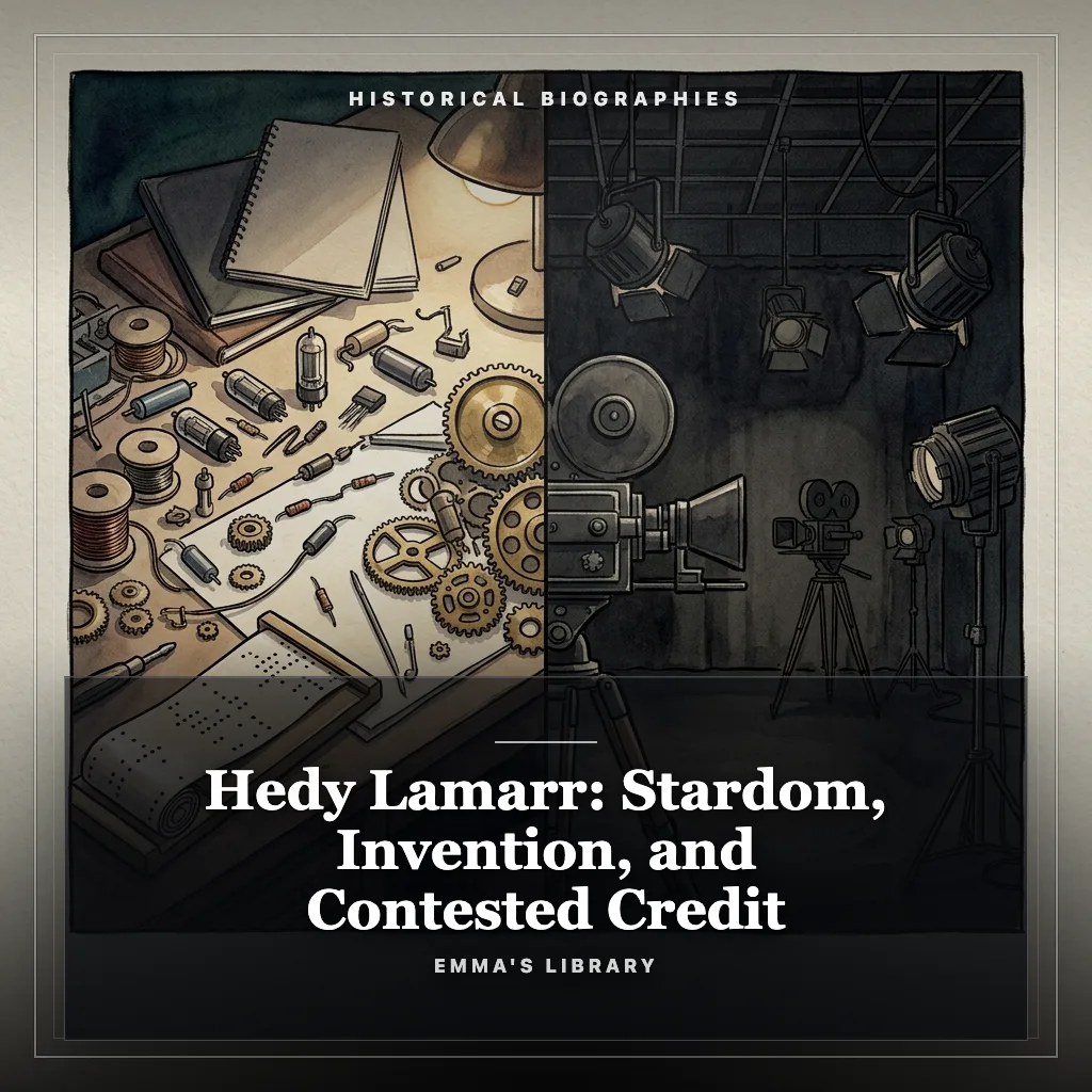 Audiobook cover: Hedy Lamarr: Stardom, Invention, and Contested Credit