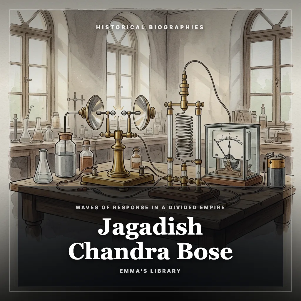 Audiobook cover: Jagadish Chandra Bose: Waves of Response in a Divided Empire
