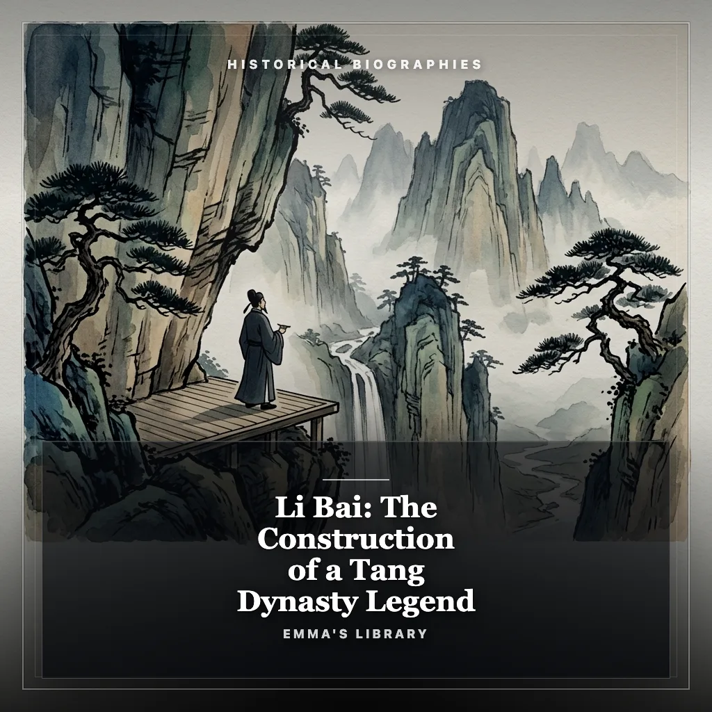 Audiobook cover: Li Bai: The Construction of a Tang Dynasty Legend