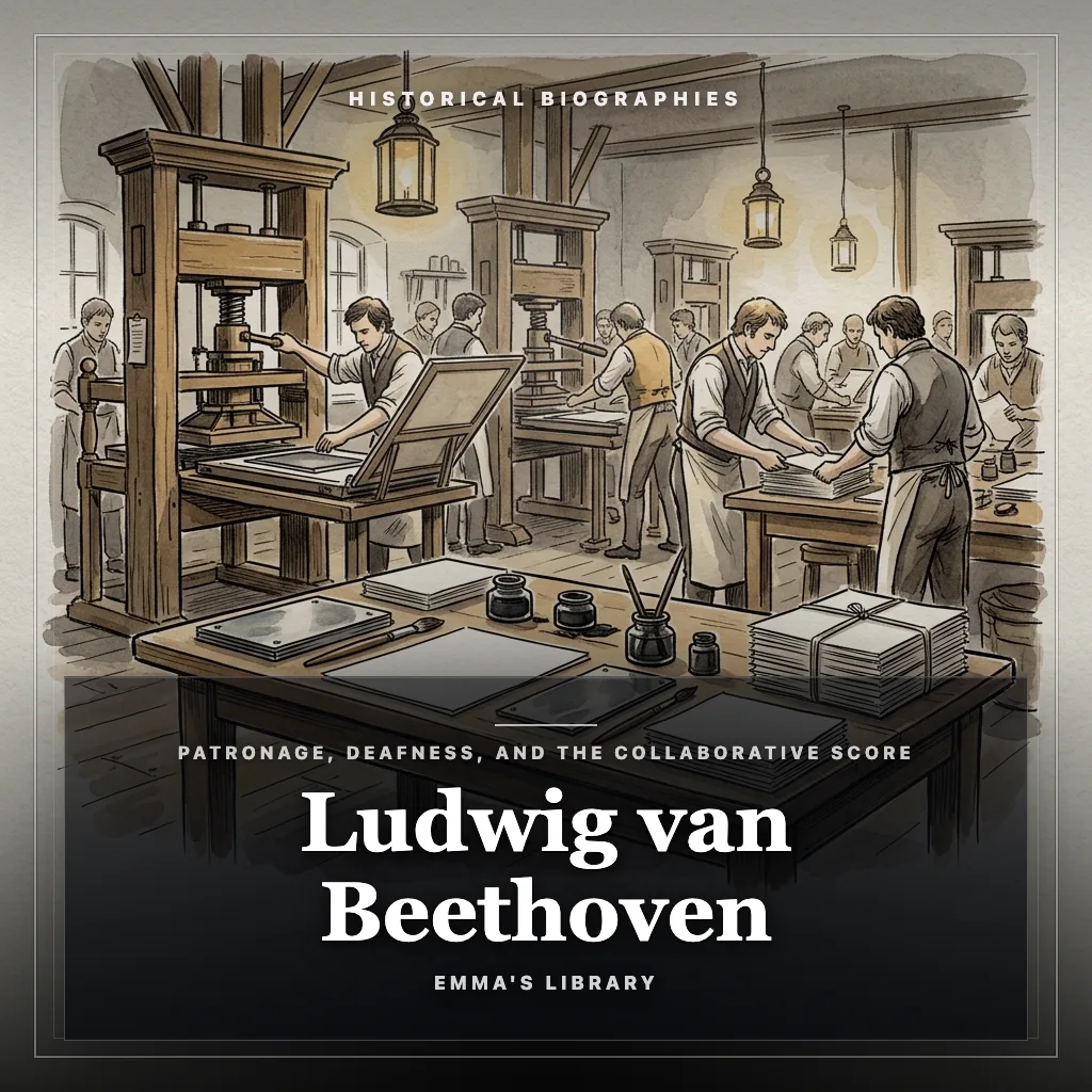 Audiobook cover: Ludwig van Beethoven: Patronage, Deafness, and the Collaborative Score