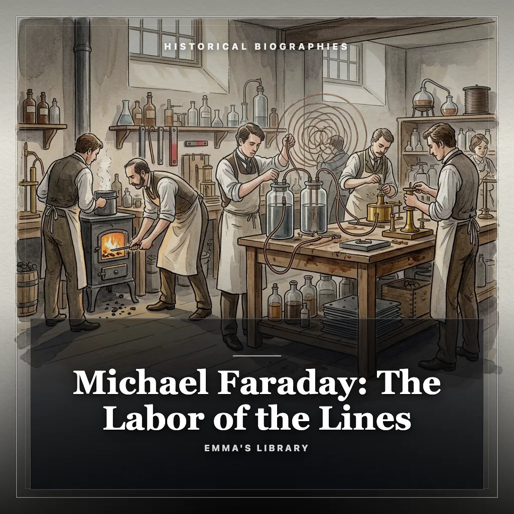 Audiobook cover: Michael Faraday: The Labor of the Lines