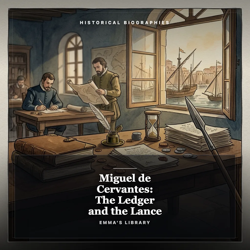 Audiobook cover: Miguel de Cervantes: The Ledger and the Lance