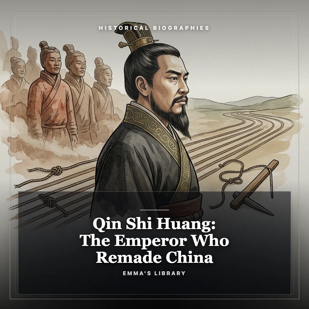 Audiobook cover: Qin Shi Huang: The Emperor Who Remade China