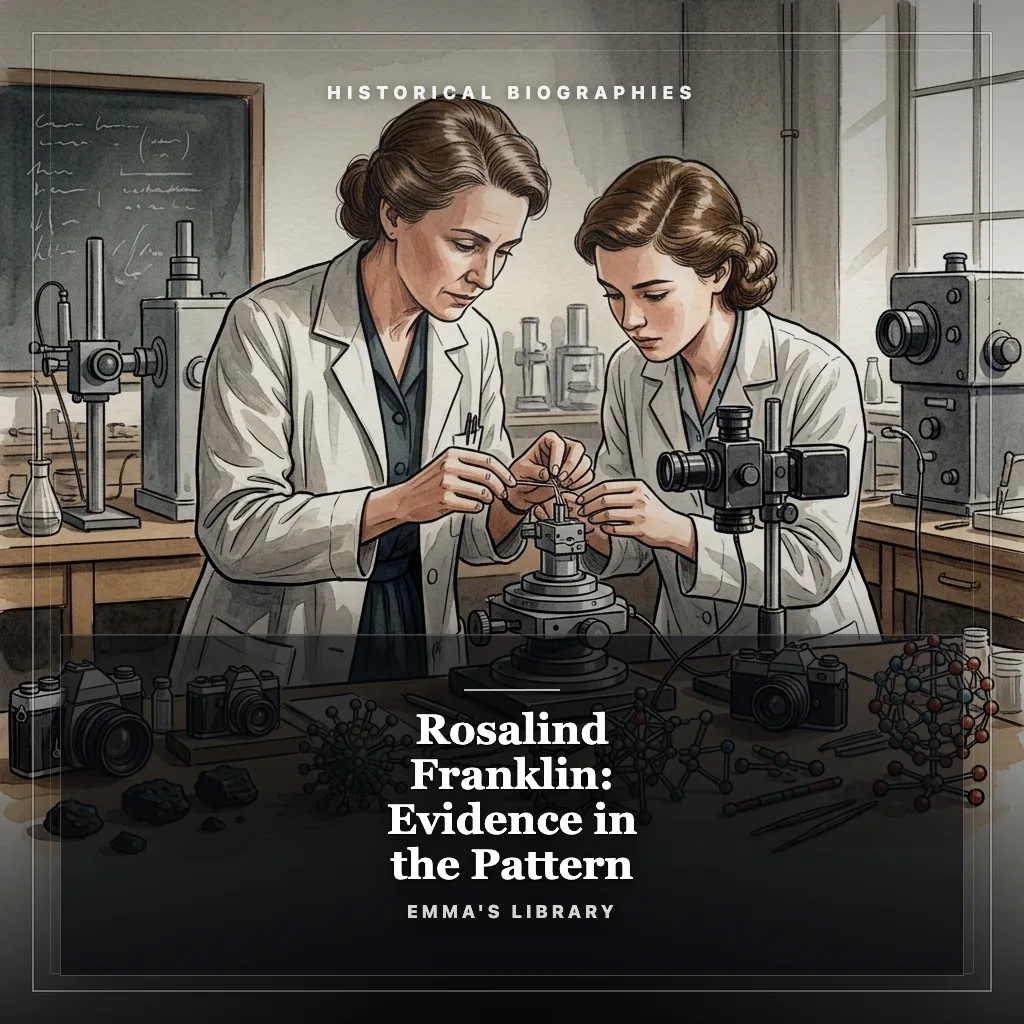 Audiobook cover: Rosalind Franklin: Evidence in the Pattern