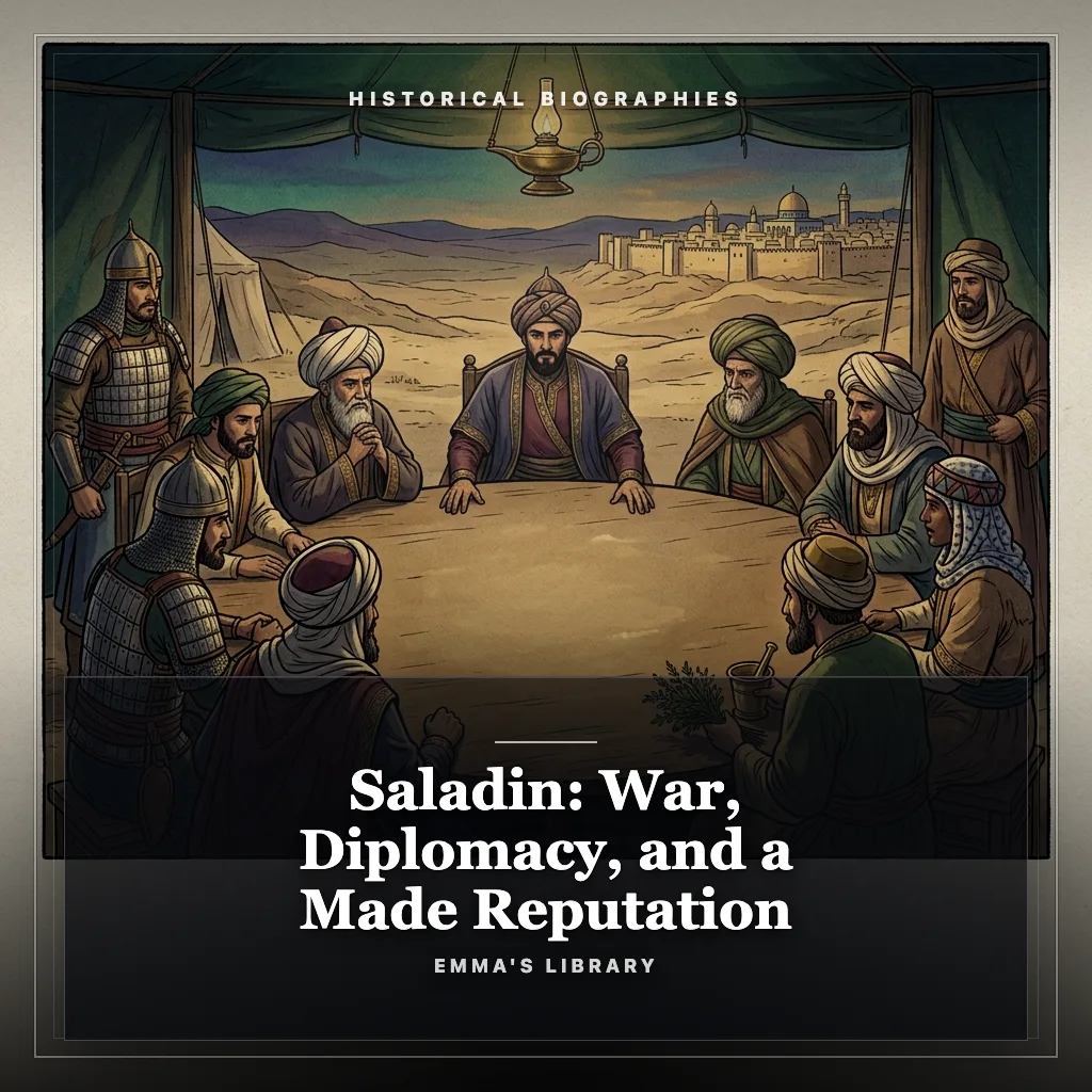 Audiobook cover: Saladin: War, Diplomacy, and a Made Reputation