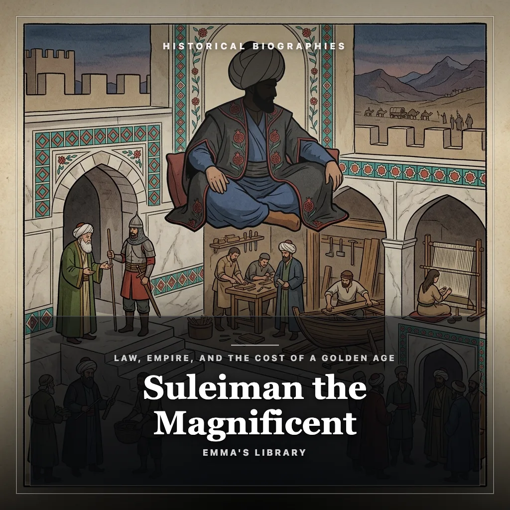 Audiobook cover: Suleiman the Magnificent: Law, Empire, and the Cost of a Golden Age
