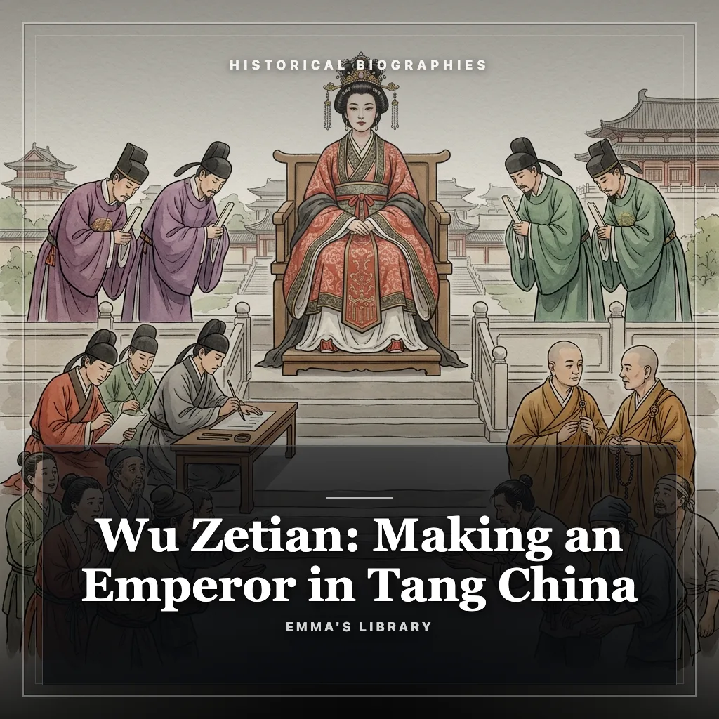 Audiobook cover: Wu Zetian: Making an Emperor in Tang China
