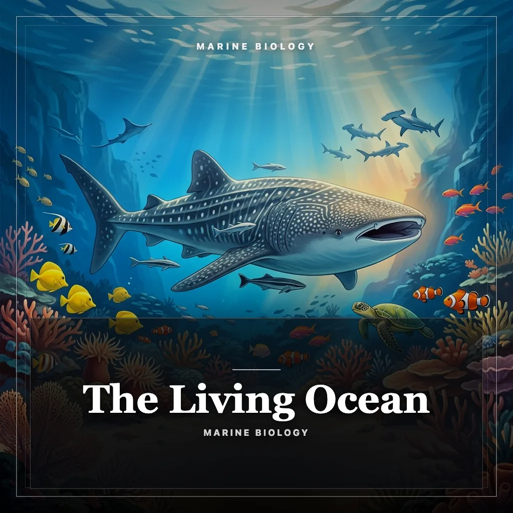 Audiobook cover: The Living Ocean