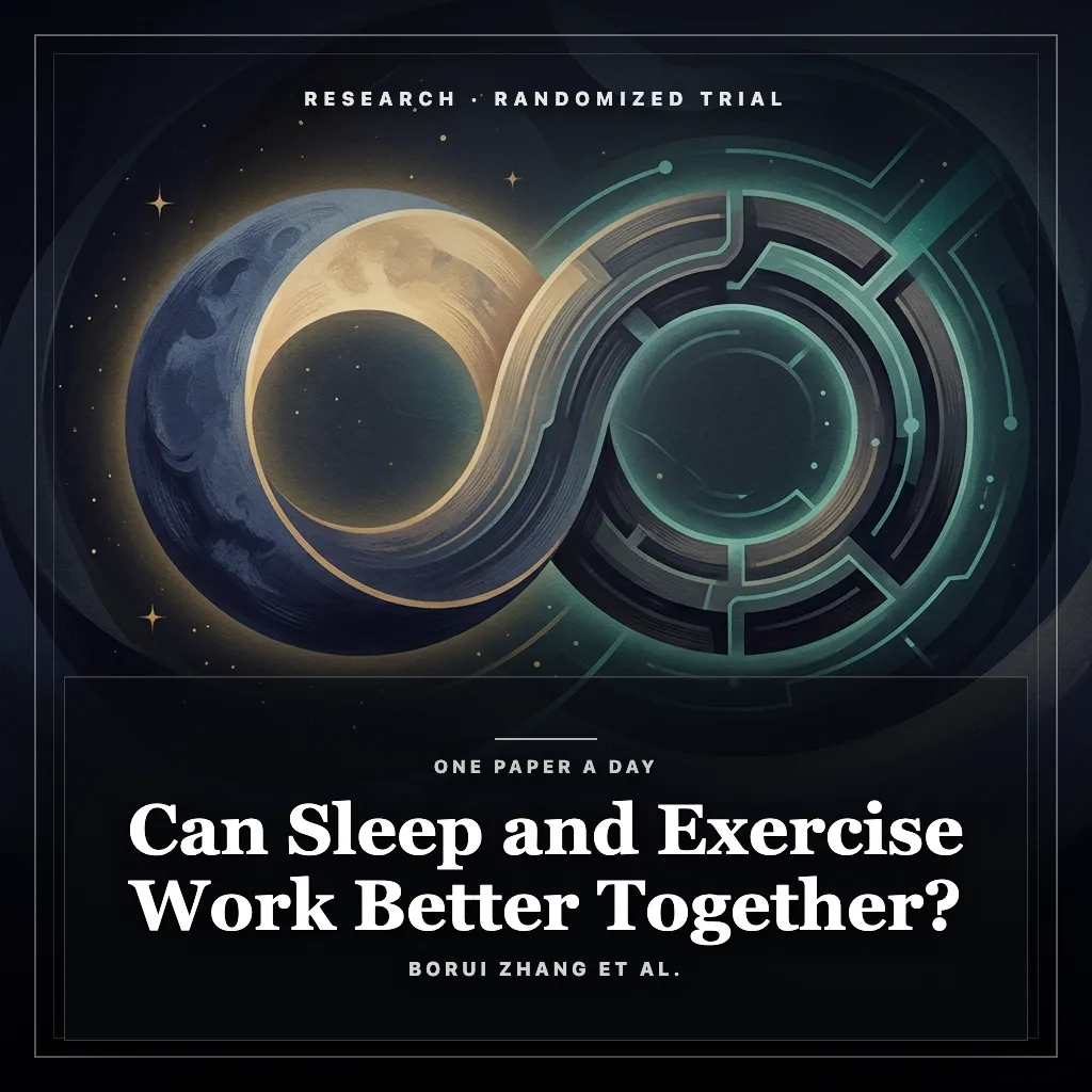 Audiobook cover: Can Sleep and Exercise Work Better Together?