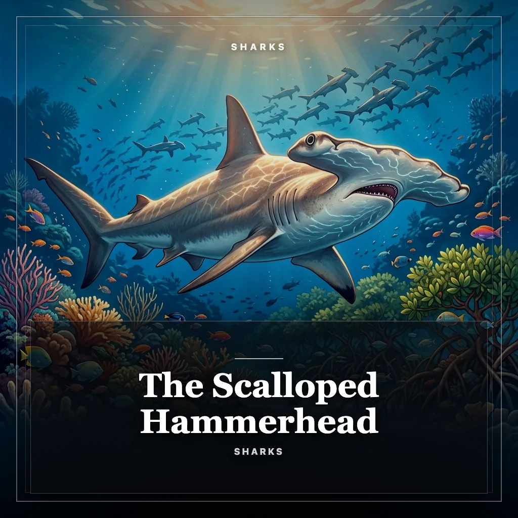 Audiobook cover: The Scalloped Hammerhead