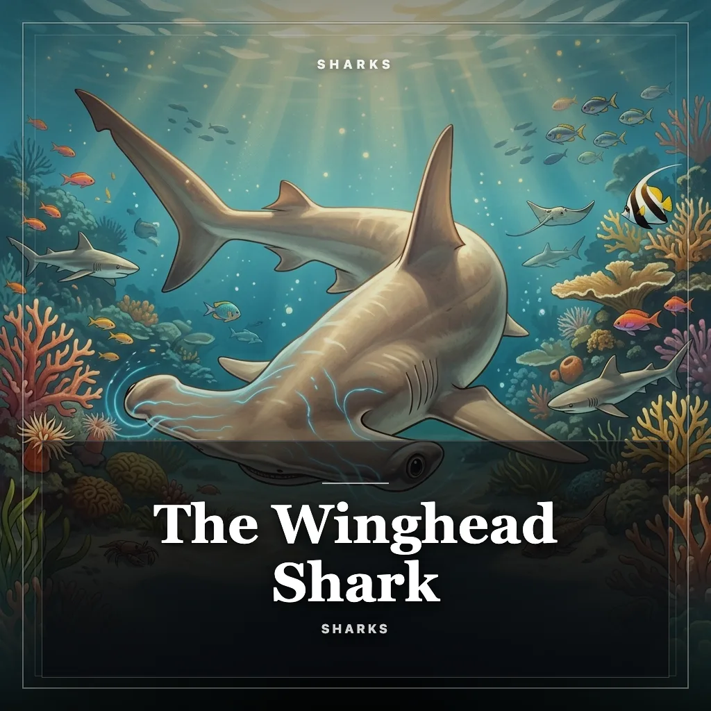 Audiobook cover: The Winghead Shark