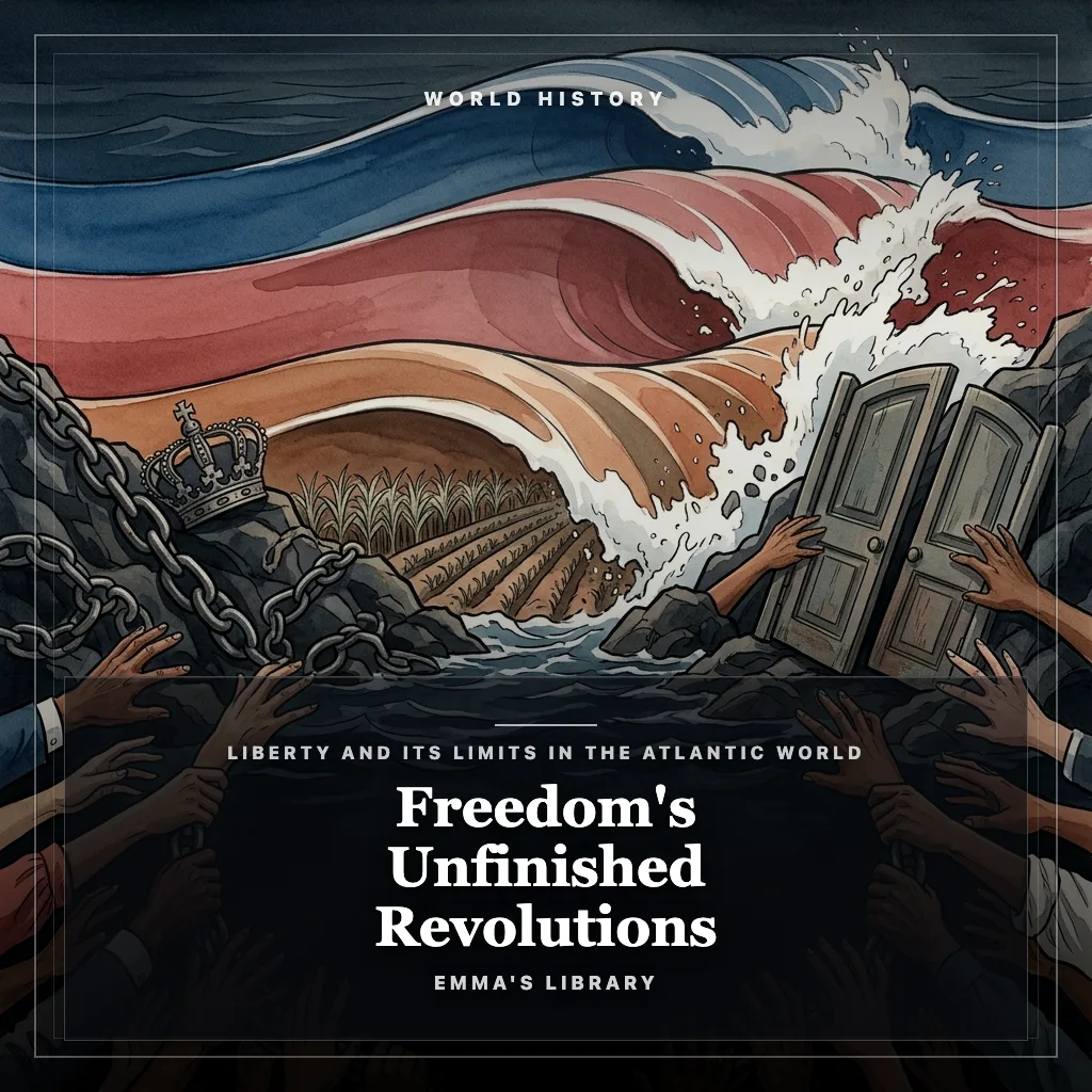 Audiobook cover: Freedom's Unfinished Revolutions: Liberty and Its Limits in the Atlantic World