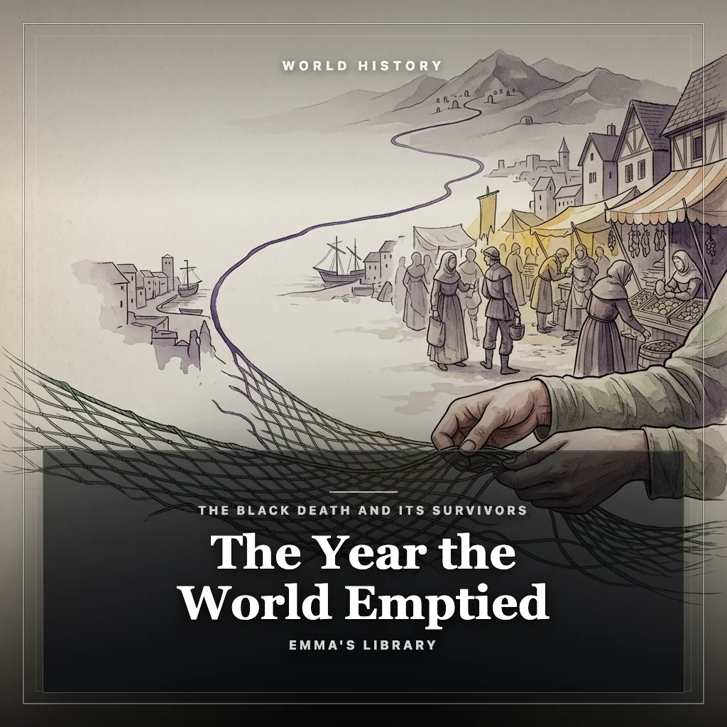 Audiobook cover: The Year the World Emptied: The Black Death and Its Survivors