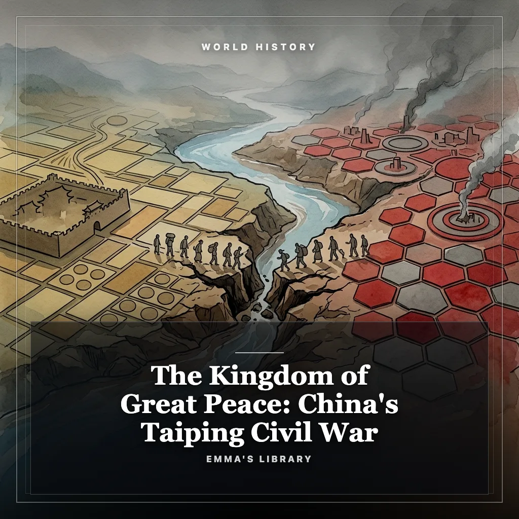 Audiobook cover: The Kingdom of Great Peace: China's Taiping Civil War